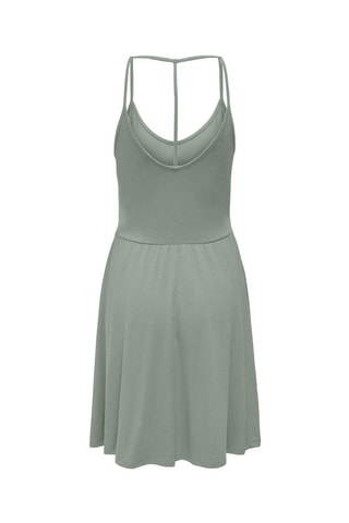 Robe patineuse - Kaki chiné