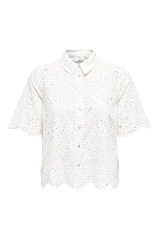 Chemisier en broderie anglaise - Ecru
