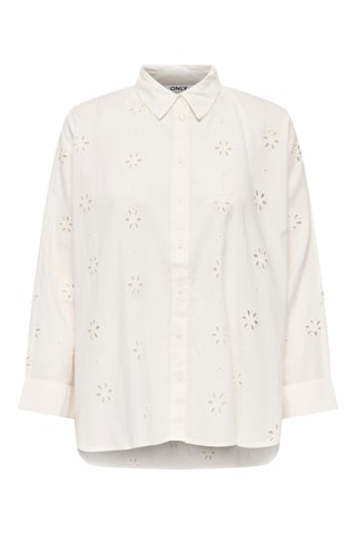 Chemisier en broderie anglaise - Ecru