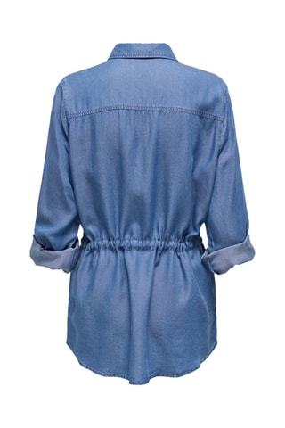 Chemisier en denim - Bleu