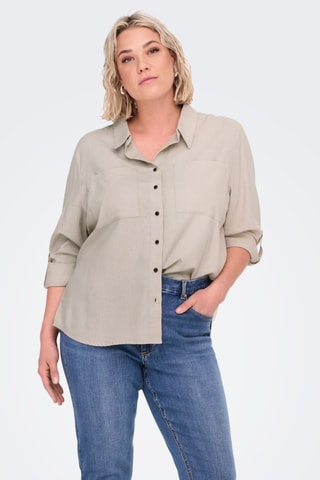 Chemisier en lin - Beige