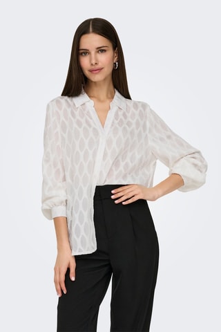 Chemisier regular - Blanc