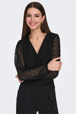 Chemise regular - Noir