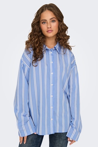 Chemise regular - Bleu