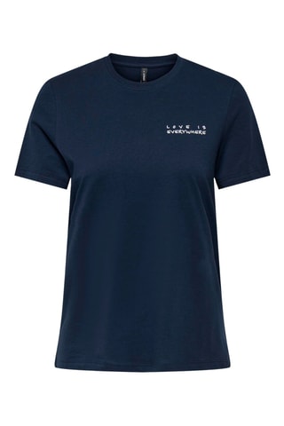 T-shirt - Bleu marine