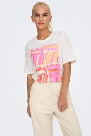 T-shirt en coton biologique - Blanc