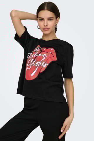 T-shirt en coton biologique - Noir