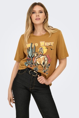 T-shirt - Marron