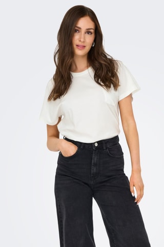 T-shirt en coton biologique - Blanc
