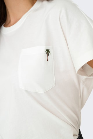 T-shirt en coton biologique - Blanc
