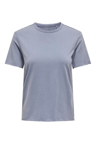 T-shirt en coton biologique - Gris foncé