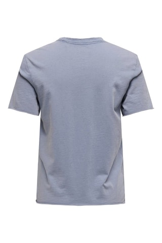 T-shirt en coton biologique - Gris foncé