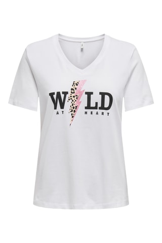 T-shirt en coton biologique - Blanc