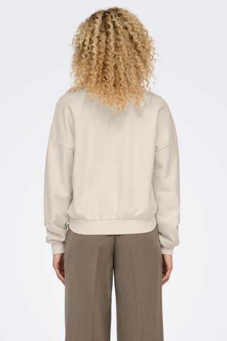 Sweat en coton biologique - Ecru