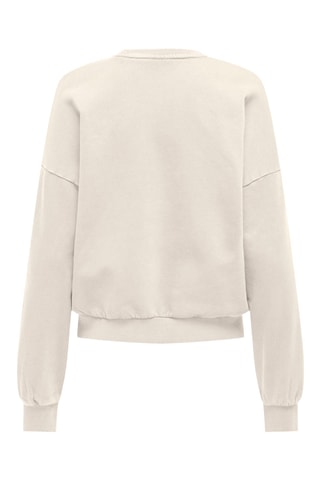 Sweat en coton biologique - Ecru