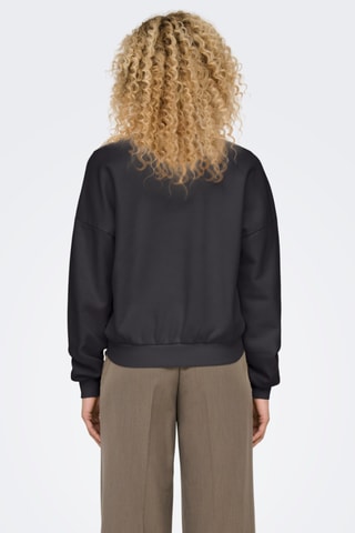 Sweat en coton biologique - Noir