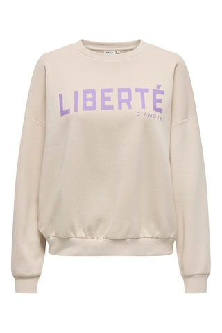 Sweat regular - Beige