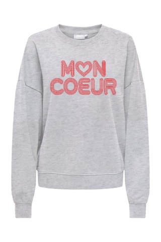 Sweat - Gris clair chiné