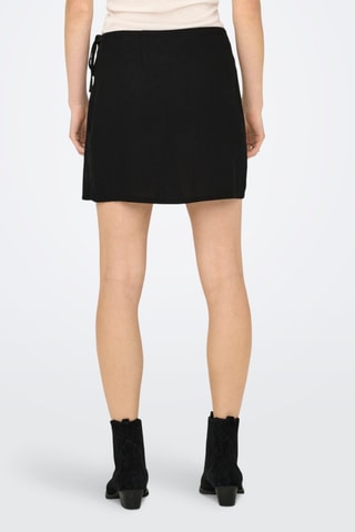 Short en lin - Noir
