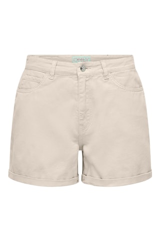 Short en jean - Ecru