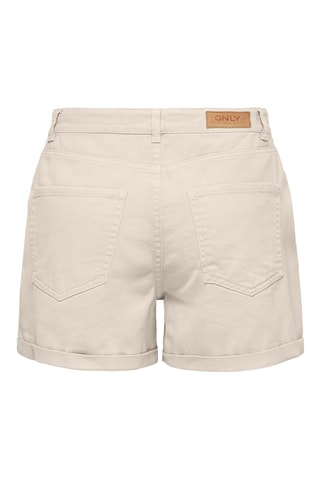 Short en jean - Ecru
