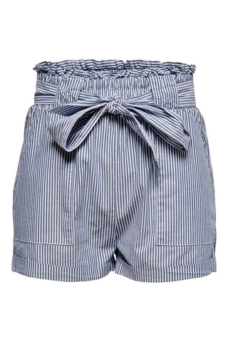 Short - Bleu marine et écru