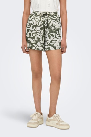 Short taille haute - Kaki
