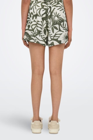 Short taille haute - Kaki
