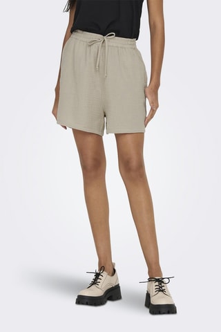 Short en coton biologique - Beige