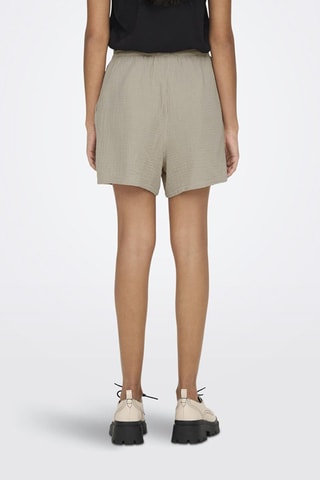 Short en coton biologique - Beige