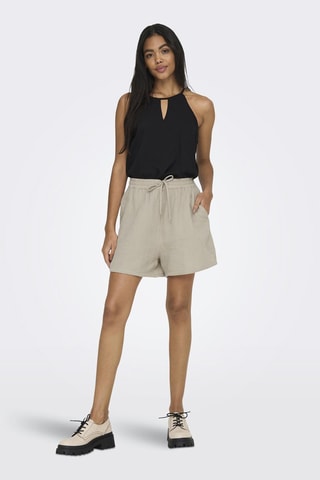 Short en coton biologique - Beige