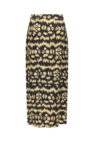 Jupe longue taille haute - Noir