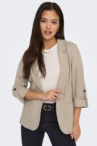 Blazer en lin - Beige