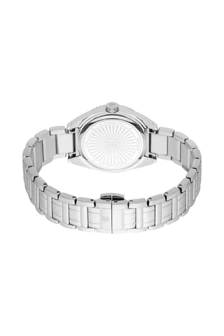 Montre à quartz en acier Mirabile - Argenté et bleu marine