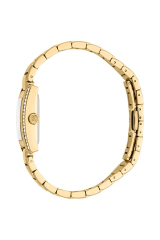 Montre à quartz en acier Soletta - Doré et argenté