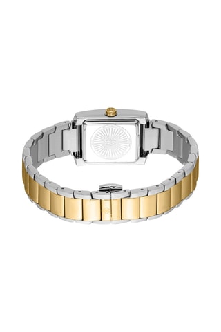 Montre à quartz en acier Soletta - Doré et argenté