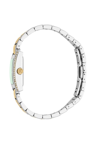 Montre à quartz en acier Soletta - Doré et argenté