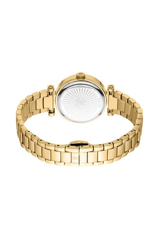 Montre à quartz en acier Delizia - Doré et argenté