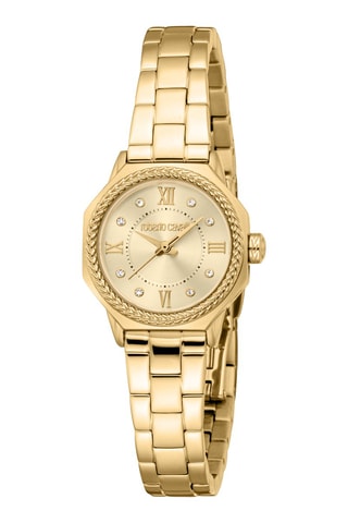 Montre à quartz en acier Sofisticata - Doré