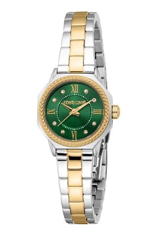 Montre à quartz en acier Sofisticata - Argenté et doré