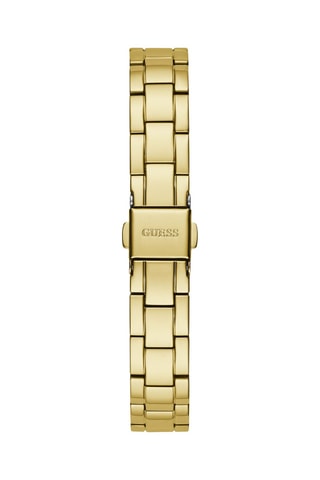 Montre à quartz en acier - Doré et blanc