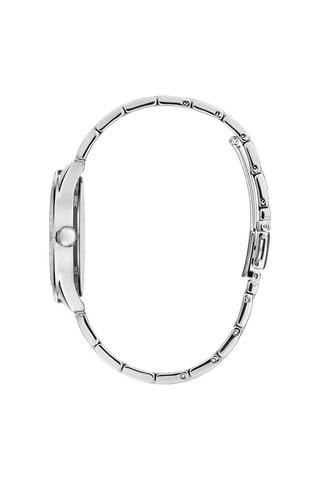 Montre à quartz en acier  - Argenté