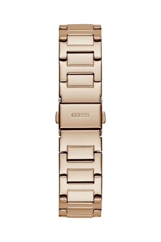 Montre à quartz en acier - Doré rose