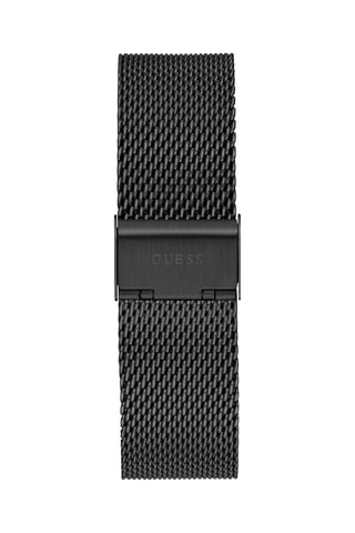 Montre à quartz en acier - Noir