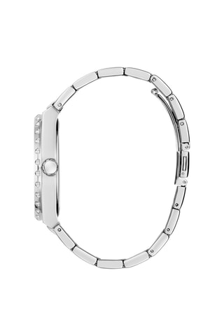 Montre à quartz en acier - Argenté et bleu
