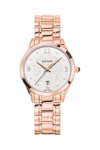 Montre à quartz en acier Classic R - Doré rose