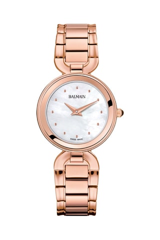 Montre à quartz en acier Madrigal - Doré rose