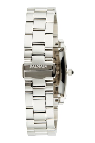 Montre à quartz en acier Balmain Maestria - Argenté et noir