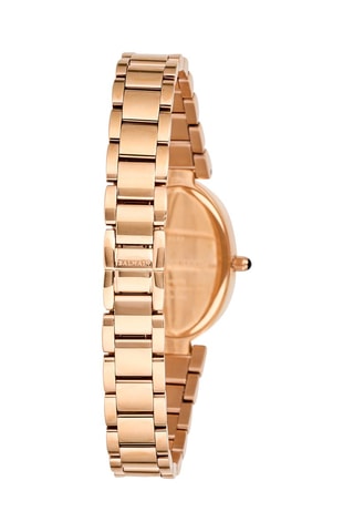 Montre à quartz en acier Madrigal - Doré rose et blanc