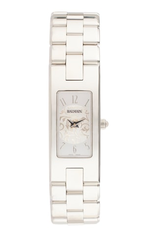 Montre à quartz en acier Velvetia - 
Argenté